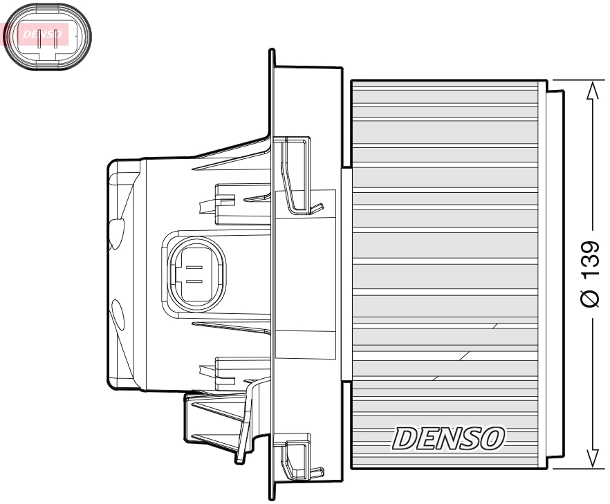 Автозапчасть DENSO DEA21012
