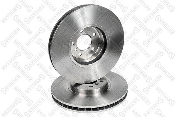 Тормозной диск передний STELLOX 6020-1665-SX