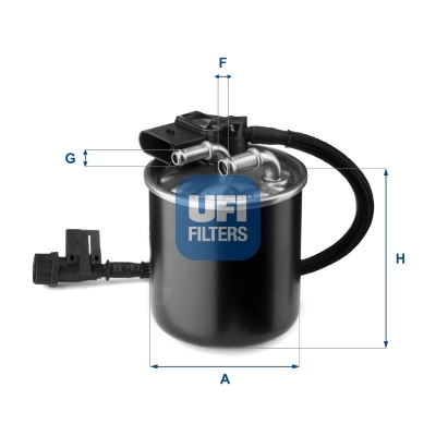 Фильтр топливный UFI 24.149.00