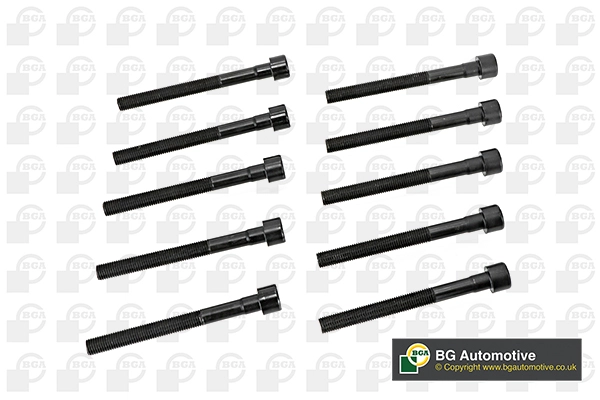 Комплект болтов головки цилидра BGA BK4333