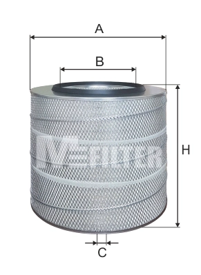 Фильтр воздушный MFILTER A871