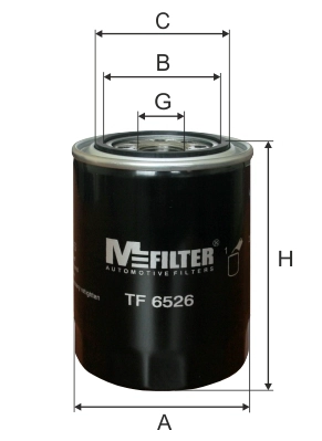 Масляный фильтр MFILTER TF6526
