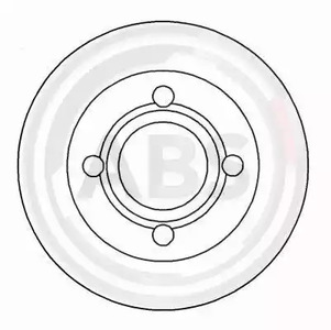 Диск тормозной A.B.S. 16068