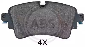 Комплект колодок для дисковых тормозов A.B.S. 35114