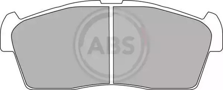Комплект тормозных колодок дискового тормоза A.B.S. 37236