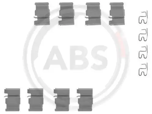 Пружины колодок (ремкомплект) A.B.S. 1133Q