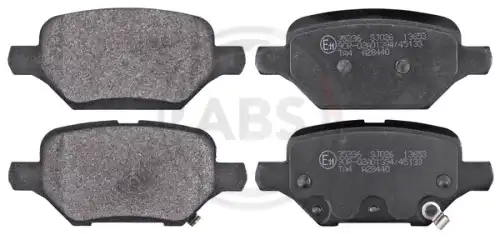 35236 колодки тормозные комплект A.B.S. 35236