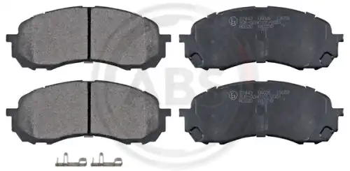 Колодки торм пер subaru forester 02- A.B.S. 37443