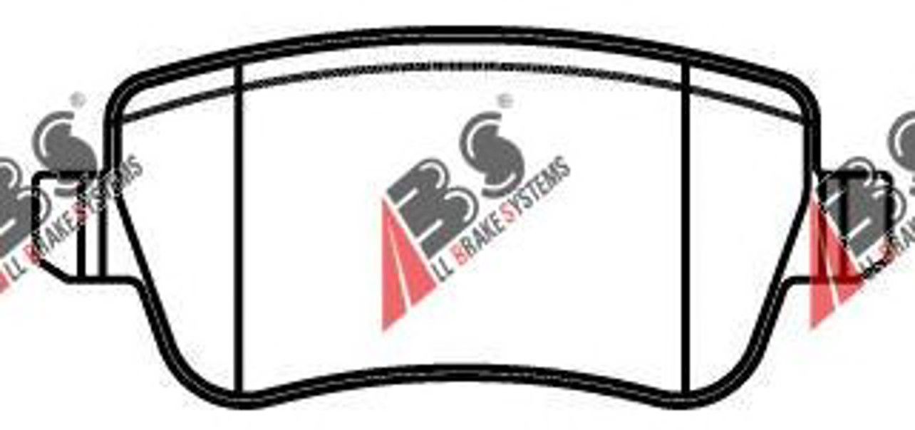 Колодки тормозные дисковые A.B.S. 37496