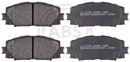Тормозные колодки A.B.S. 37755