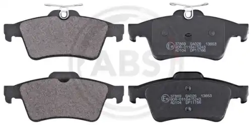 Тормозные колодки A.B.S. 37869