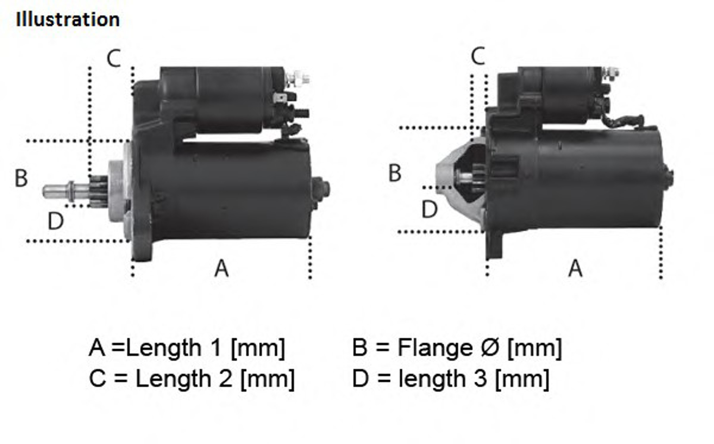 Стартер AINDE CGB-53005