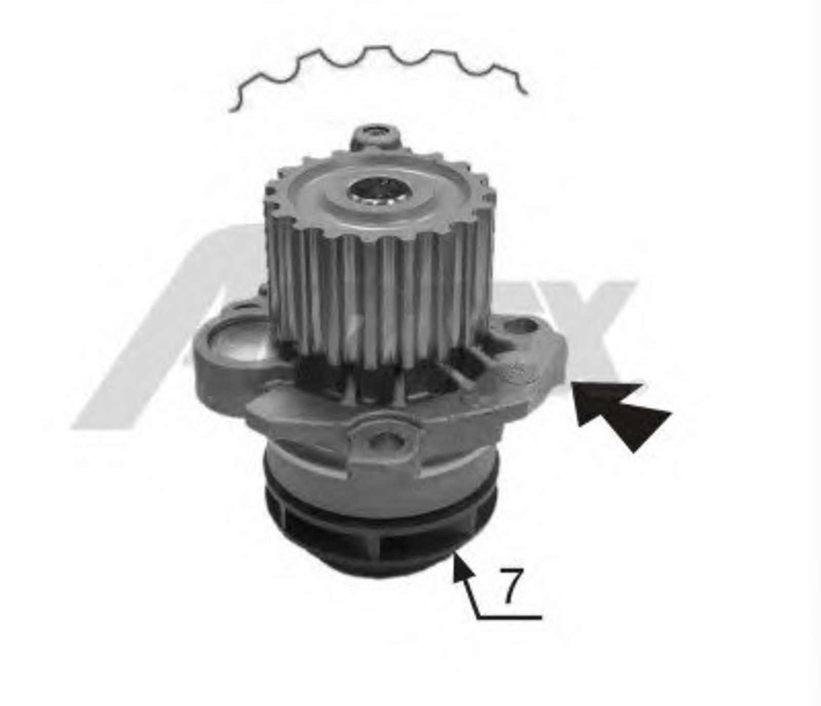 Насос водяной AIRTEX 1774