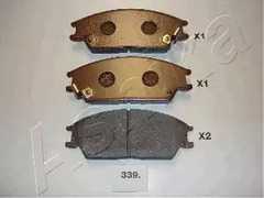 Колодка тормозная дисковая комплект передний ASHIKA 50-03-339