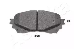 Комплект колодок для дисковых тормозов ASHIKA 50-03-350