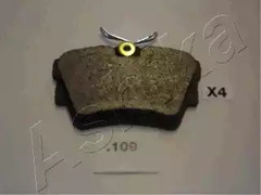 Колодки тормозные дисковые ASHIKA 51-01-109