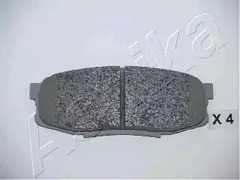 Колодки тормозные дисковые ASHIKA 51-02-221