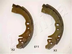 Комплект тормозных колодок ASHIKA 55-06-611