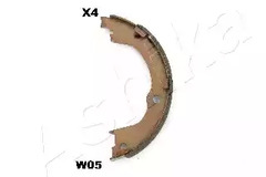 Комплект тормозных колодок стояночная тормозная система ASHIKA 55-0W-W05