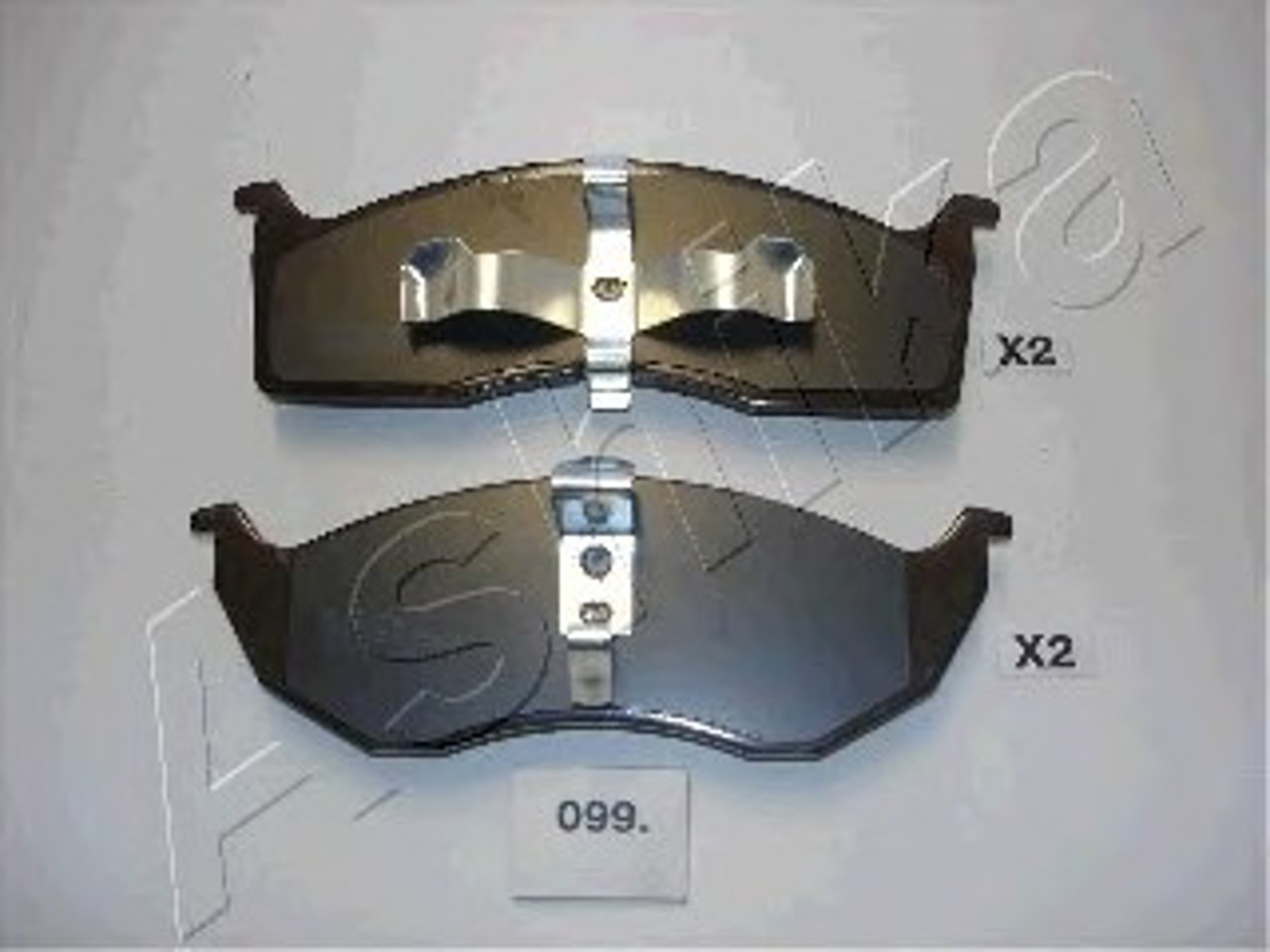 Колодки тормозные дисковые ASHIKA 50-00-099