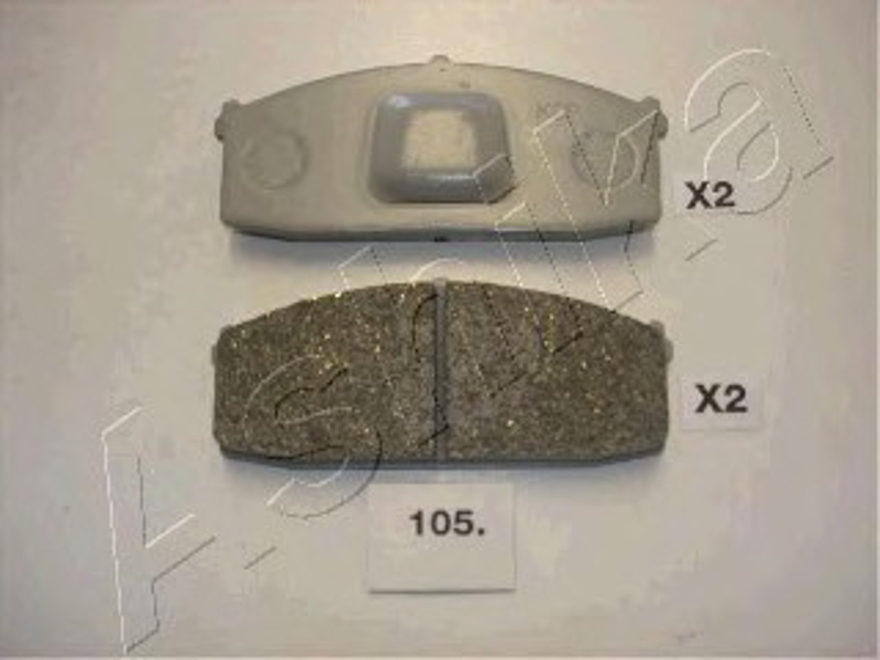 Колодки тормозные дисковые ASHIKA 50-01-105
