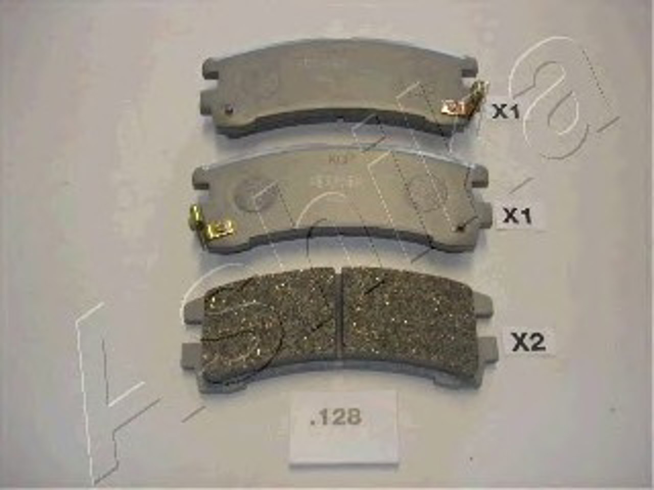 Комплект тормозных колодок дисковый тормоз ASHIKA 51-01-128