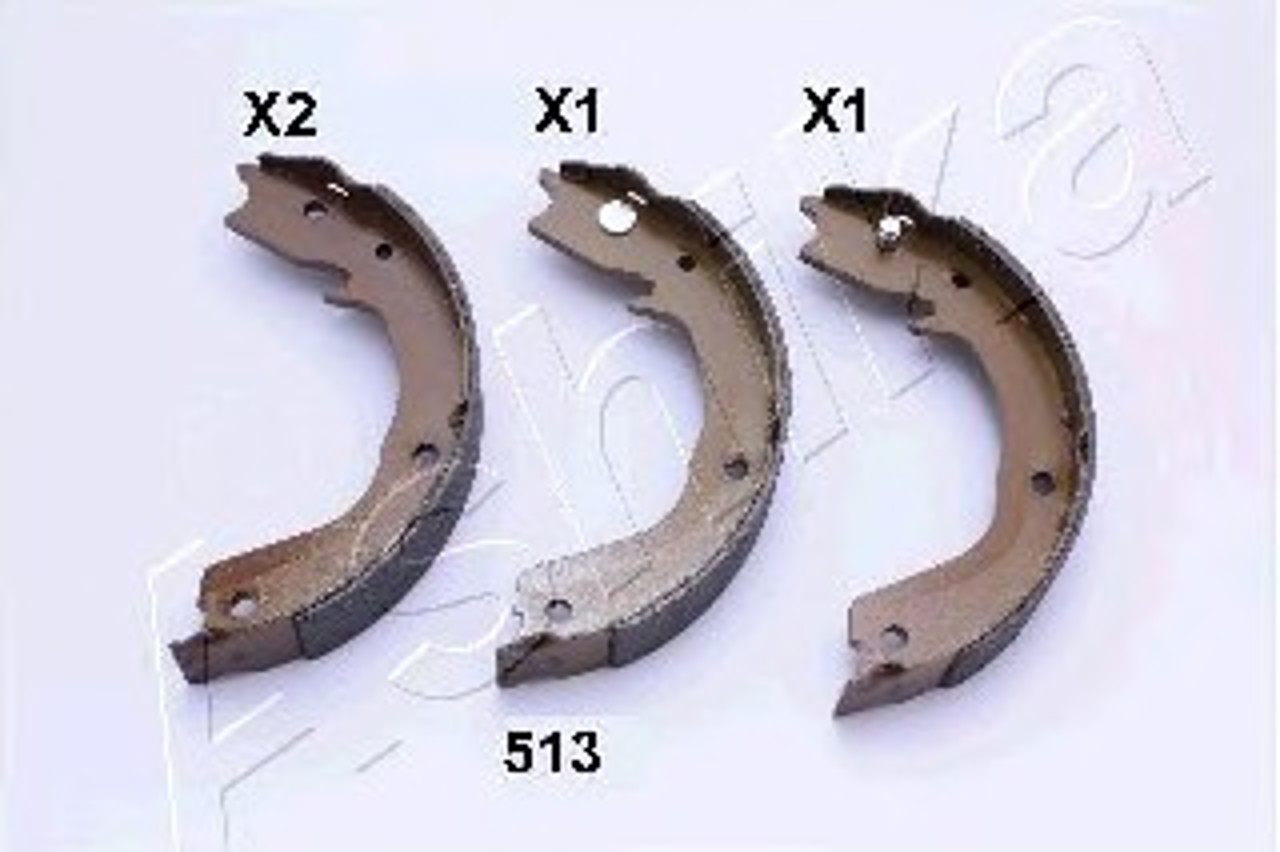 Комплект тормозных колодок стояночная тормозная система ASHIKA 55-05-513