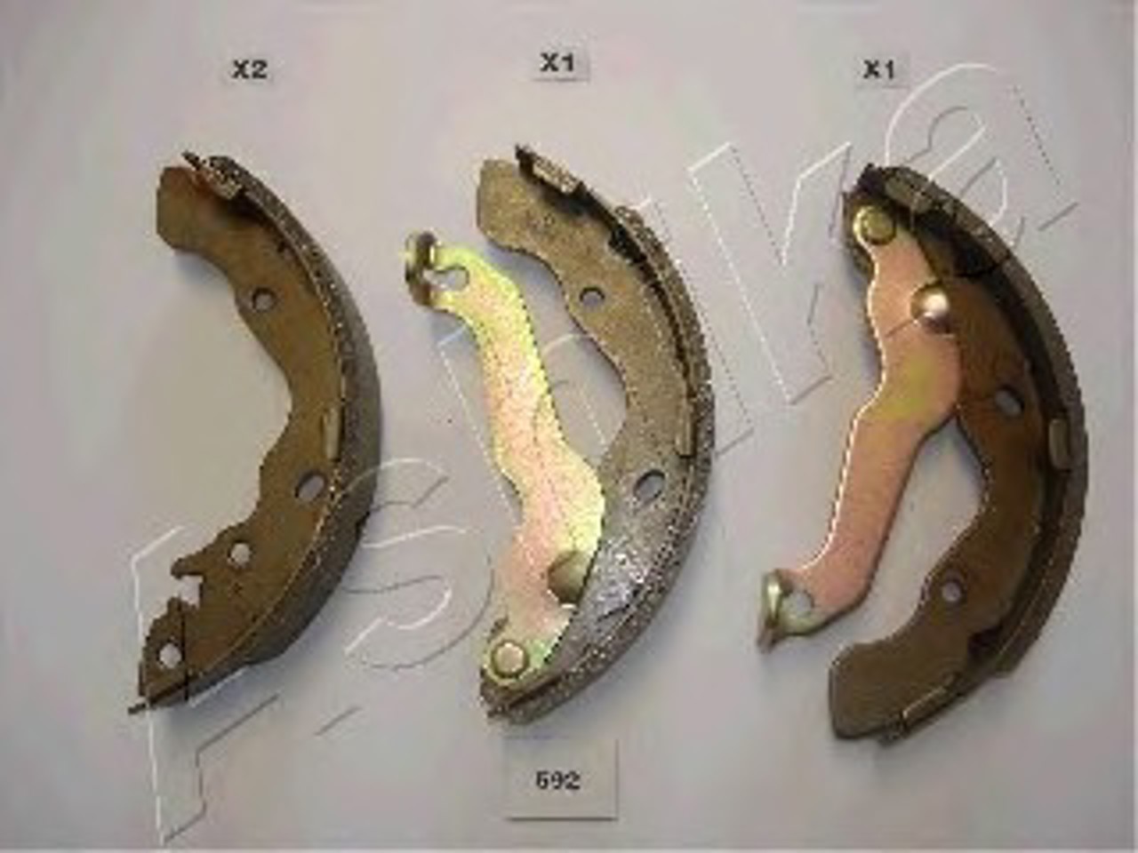 Комплект тормозных колодок ASHIKA 55-05-592