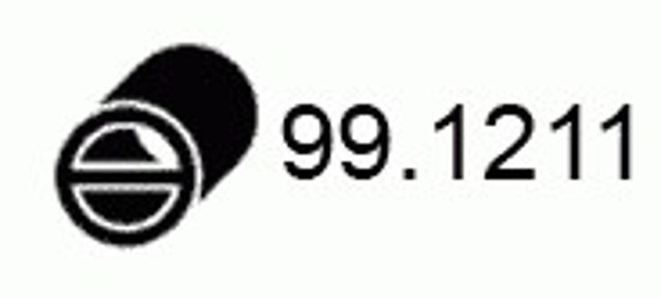 Подвес глушителя ASSO 99.1211
