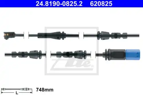 Датчик износа тормозных колодок задн bmw x5 (g05) ATE 24.8190-0825.2