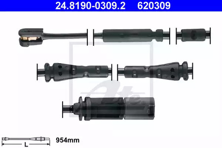 Датчик износа тормозных колодок ATE 24.8190-0309.2