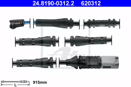 Датчик износа тормозных колодок ATE 24.8190-0312.2