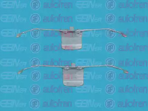 Р/к торм. колодок пер. SEINSA D42464A