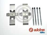 Комплект монтажный тормозных колодок SEINSA D42679A