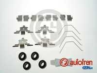 Комплект монтажный тормозных колодок перед. SEINSA D42856A