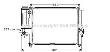 Радиатор ava quality cooling AVA QUALITY COOLING BW2195