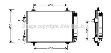 Конденсатор кондиционера AVA QUALITY COOLING CNA5192D