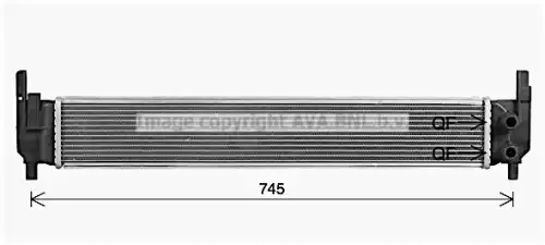 Радиатор системы охлаждения AVA QUALITY COOLING VN2420