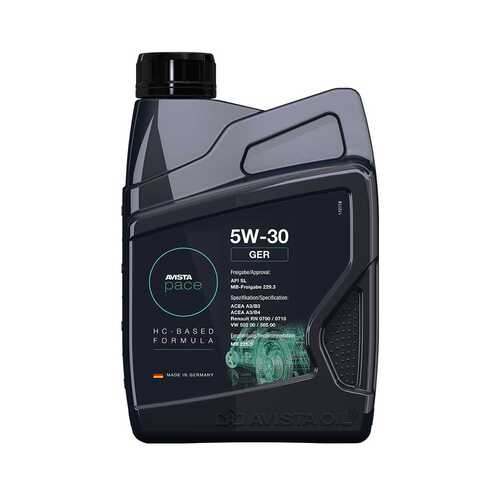 Моторное масло avista pace ger 5w-30 1 л AVISTA 173066