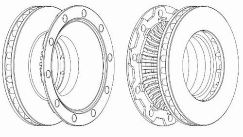 Диск тормозной BERAL BCR252A