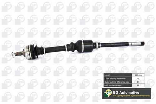 Полуось BGA DS1409RA