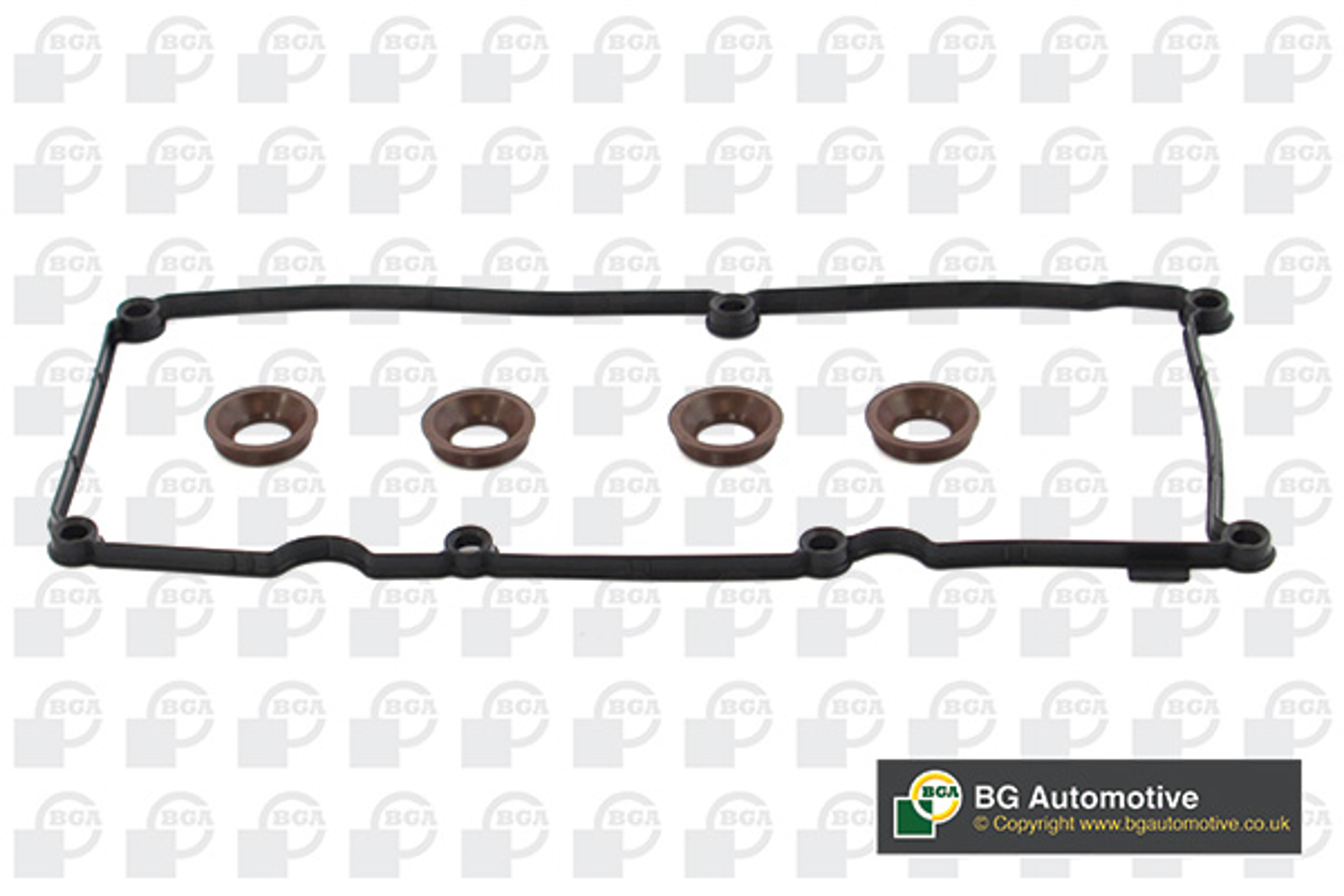 Комплект прокладок клапанной крышки audi a4a5a6q3q5tt / seat ibiza leon / skoda octavia rapid superb / vw caddy golf jetta passat polo scirocco sharan 1.6d/2.0d 12-21 BGA RK0102