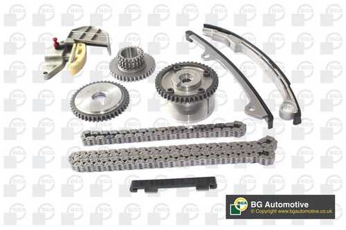 Ремкомплект цепи грм nissan primera/x-trail 2.0/2.5i 02-09 BGA TC0405VFK