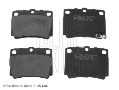 Тормозные колодки дисковые BLUE PRINT ADC44248