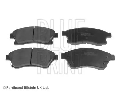 Комплект тормозных колодок дискового тормоза BLUE PRINT ADG042124