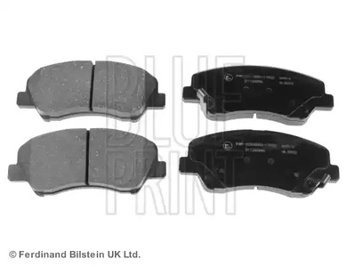 Комплект тормозных колодок дискового тормоз BLUE PRINT ADG042128