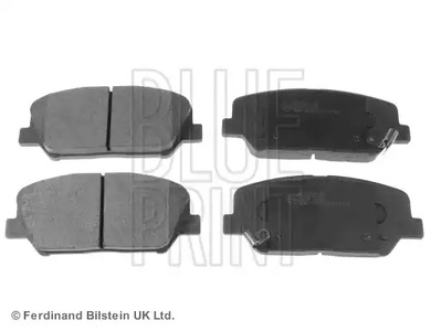 Комплект тормозных колодок дискового тормоза BLUE PRINT ADG042140