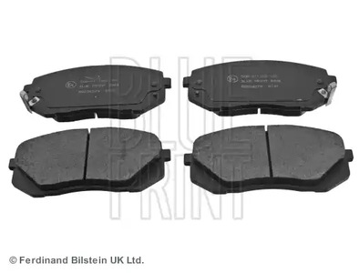 Тормозные колодки дисковые BLUE PRINT ADG04278