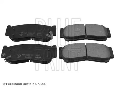Тормозные колодки дисковые BLUE PRINT ADG04292