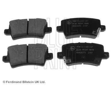 Тормозные колодки дисковые BLUE PRINT ADH24272